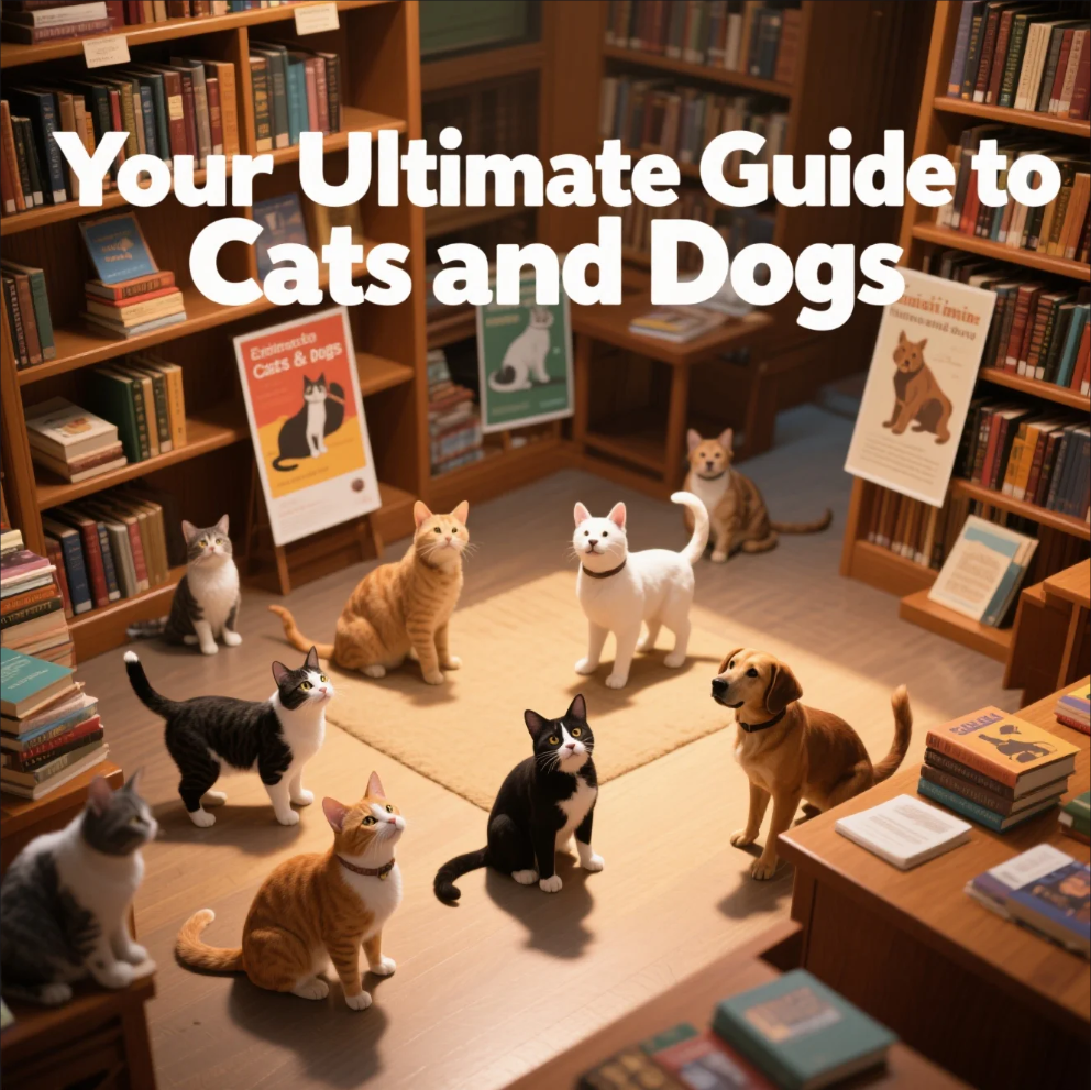 Read more about the article Your Ultimate Guide to Cats and Dogs 🐾