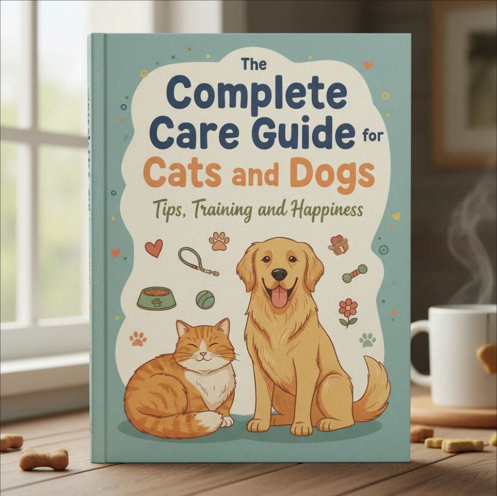 Read more about the article The Complete Care Guide for Cats and Dogs: Tips, Training, and Happiness