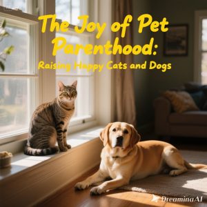 Read more about the article The Joy of Pet Parenthood: Raising Happy Cats and Dogs