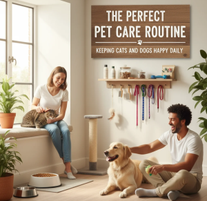 Read more about the article The Perfect Pet Care Routine Keeping Cats and Dogs Happy Daily