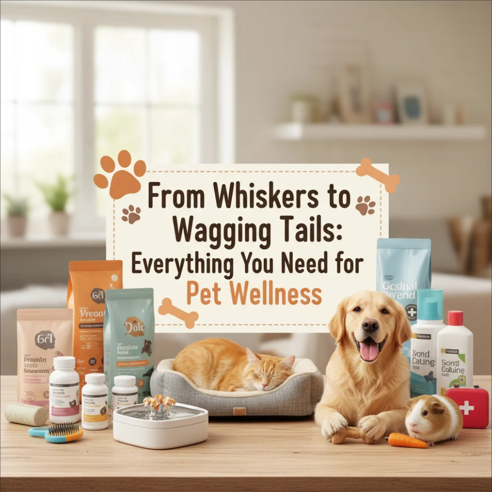 Read more about the article From Whiskers to Wagging Tails Everything You Need for Pet Wellness