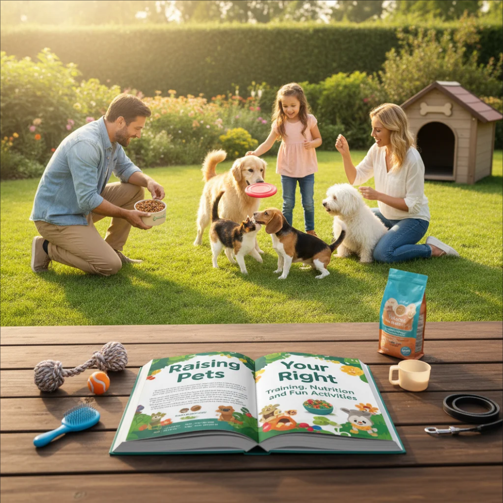 Read more about the article Raising Your Pets Right: Training, Nutrition, and Fun Activities