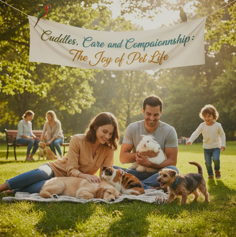 Read more about the article Cuddles, Care, and Companionship: The Joy of Pet Life