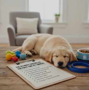 Read more about the article The Ultimate Checklist for First-Time Pet Owners