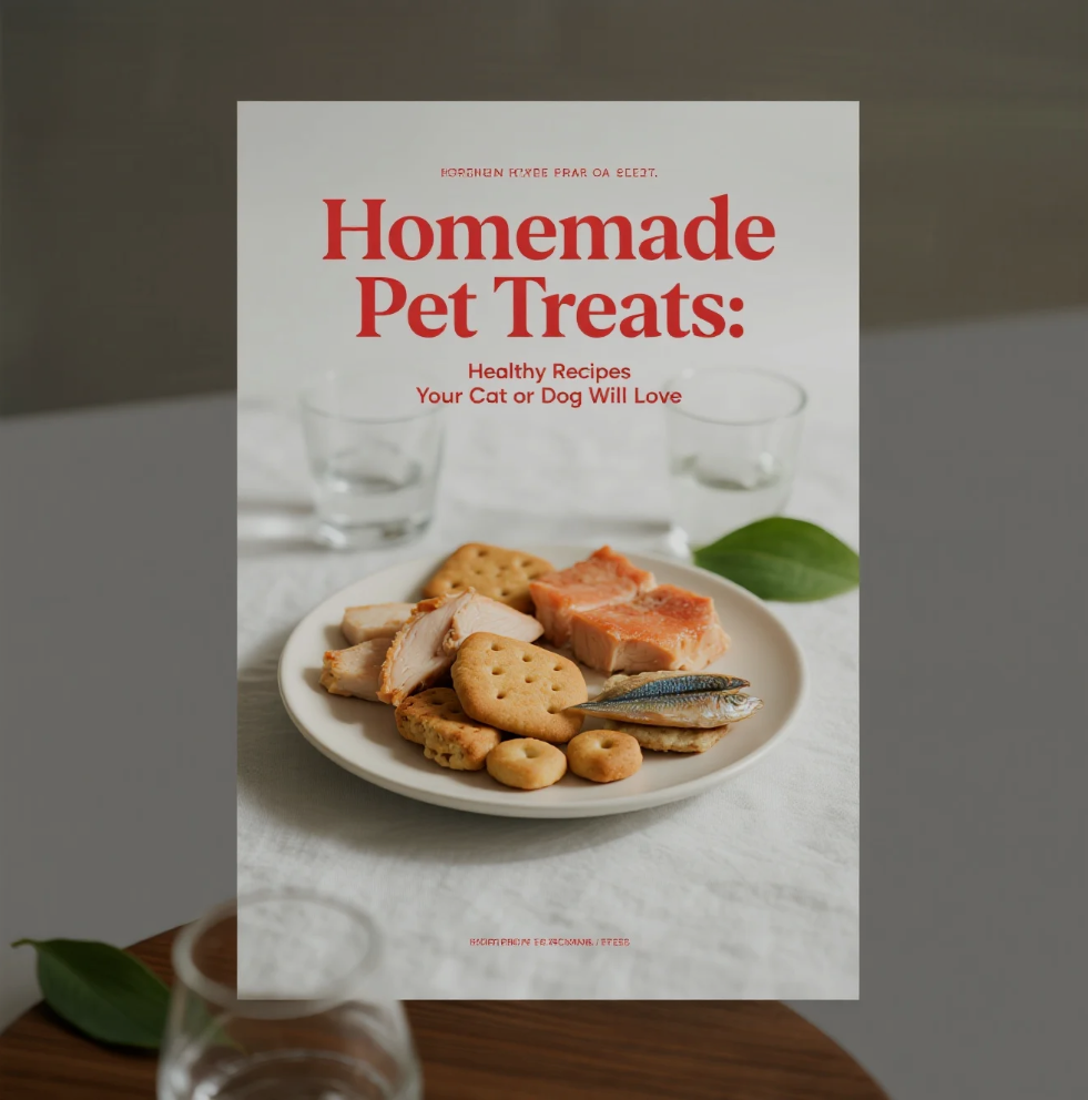 You are currently viewing Homemade Pet Treats: Healthy Recipes Your Cat or Dog Will Love