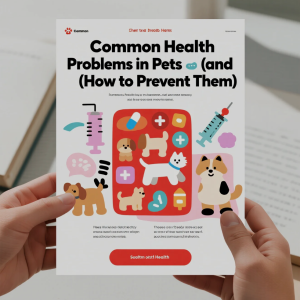 Read more about the article Common Health Problems in Pets (and How to Prevent Them)