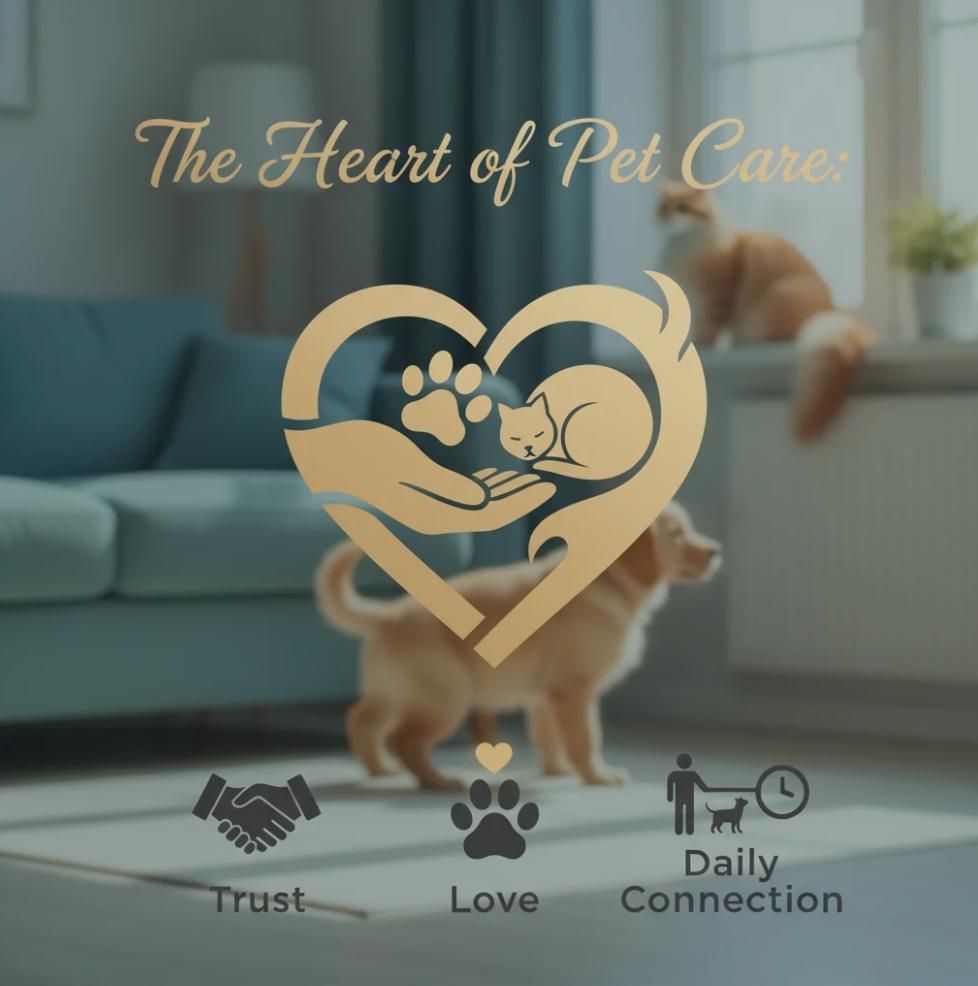 You are currently viewing The Heart of Pet Care: Trust, Love, and Daily Connection