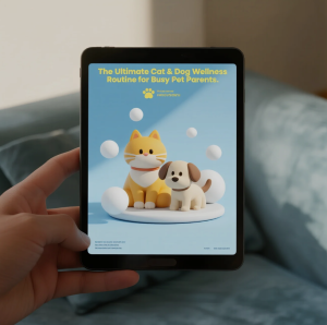 Read more about the article The Ultimate Cat & Dog Wellness Routine for Busy Pet Parents